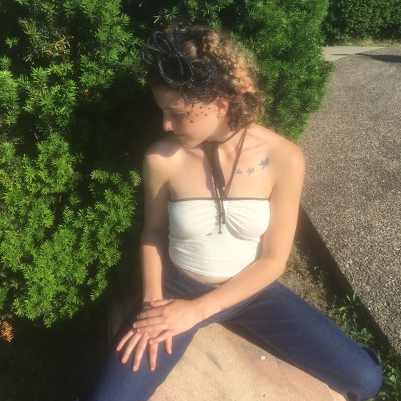 Handmade Chiffon Headband - Picture 3 of 5